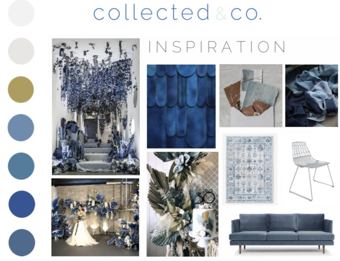 Coloc C3 B3n - Collected & Co: Minneapolis Event Design - Pantone Color of the year :  Collected & Co.